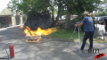 Flame Thrower Fire Pit Test Image