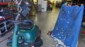 Test - fake gravel through riding lawn mower Image
