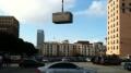 Concrete block drop, on set Image