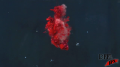 Red Glass- Under Water - Glitter - Explosion - Test Image