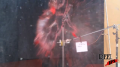 Red Glass - Filled With Water - Explosion - Test Image