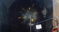 Yellow Glass - Glitter and Silicone - Explosion - Test Image