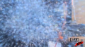 Silver Glitter - Air Mortar Test Image