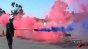 Red, White, and Blue Smoke Image