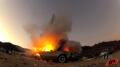 Car Explosion - On Set Image
