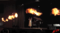 Tracfone On Set - Fire Columns and Fountain Sparks Image