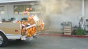 Orange Truck Test 100psi 400fps Image