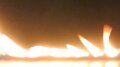 Flame Bar Test Holes Down lit from both sides Image