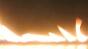 Flame Bar Test Holes Down lit from both sides Image