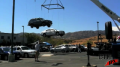 Crane Spreader Car Lift - On Set Image