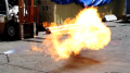 Propane Flame Afterburner Test 6 (1/8 inch side) Image