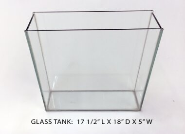 Glass Tank 5 - 17.5x5x18 Image