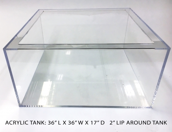 Acrylic Tank 1 - 36x36x18 Image