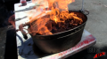 Flaming Cauldron Test - Thin Liquid Image