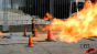Propane Flame Afterburner Test 5 (1/4 inch side) Image