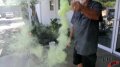 Ball Green Smoke Test Image
