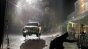 Hertz Rain Car Drop -Behind the scenes Image